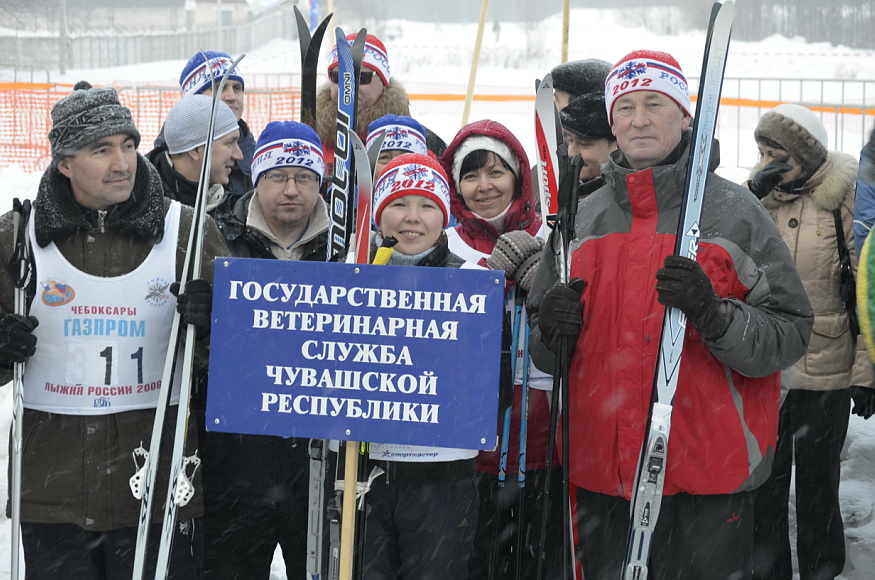 13:50 Госветслужба Чувашии приняла участие в соревнованиях по лыжным гонкам, посвященных Дню защитника Отечества